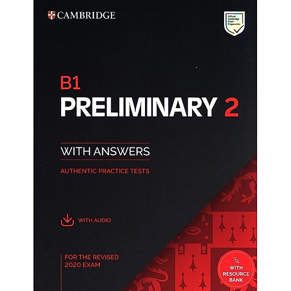 B1 Preliminary. Student's Book with Answers with Audio with Resource Bank