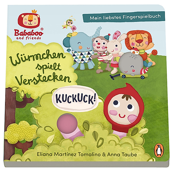 Bababoo and friends - Würmchen spielt Verstecken. Kuckuck! - Mein liebstes Fingerspielbuch, Anna Taube