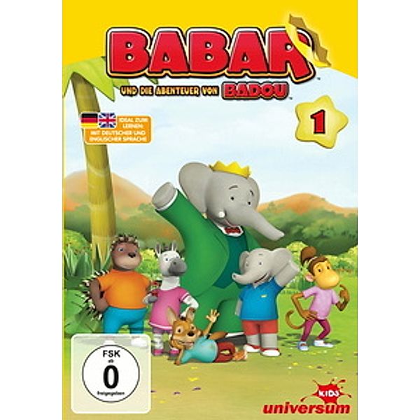 Babar und die Abenteuer von Badou, DVD 1, Jean de Brunhoff