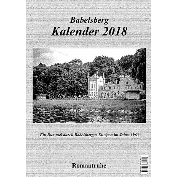 Babelsberg Kalender 2018, Klaus Fritze