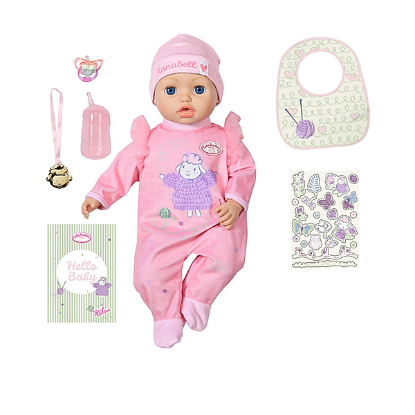 Zapf Baby Annabell® Puppe ACTIVE ANNABELL (43cm)