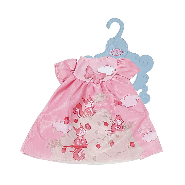 Zapf Baby Annabell® Puppenkleid EICHHÖRNCHEN (43cm) in rosa