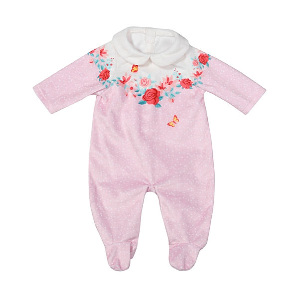 Zapf Baby Annabell® Strampler BLUMEN in rosa (43cm)