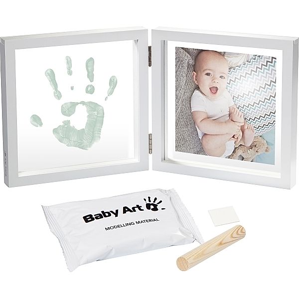 Baby Art My Baby Style Bilderrahmen mit Abdruck, transparent flat, Crystal lin