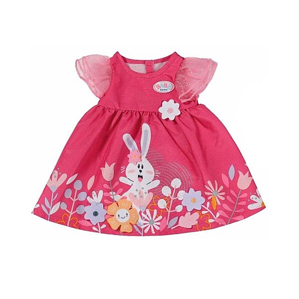 Zapf BABY born® Kleid BLÜMCHEN in koralle (43cm)