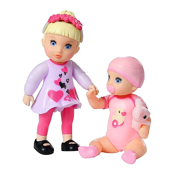 Zapf BABY born® Minipuppe MINIS - ISABELLA & HANNAH