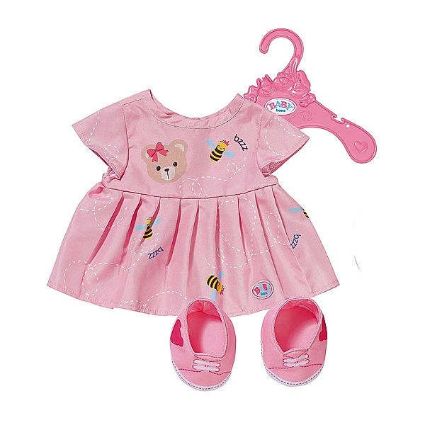 Zapf BABY born® Puppenkleidung BÄRENKLEID in rosa