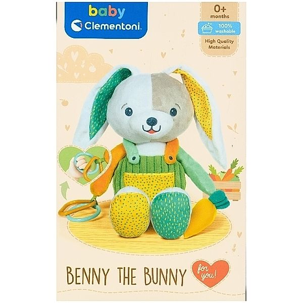 Clementoni Baby Clementoni - Benny, der Kuschelhase