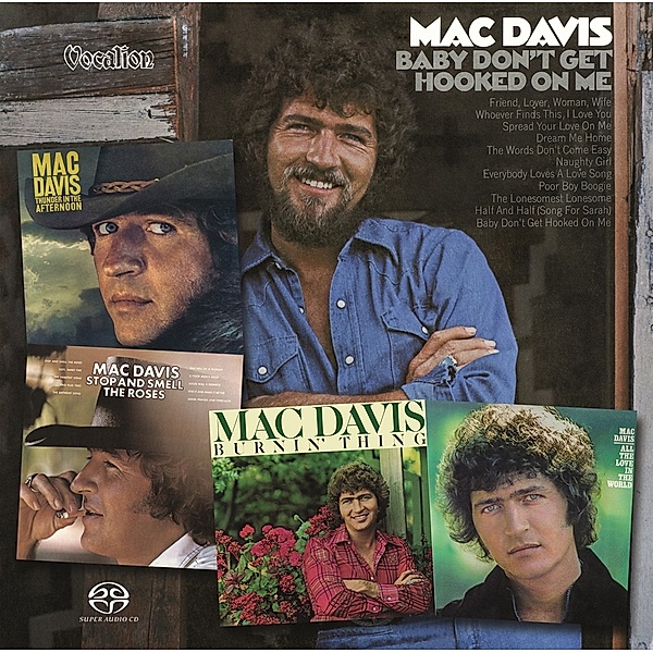 Baby Don'T Get Hooked On Me/Stop & Smell The Roses, Mac Davis