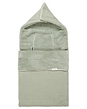 Baby Fußsack VIK TEDDY (42×90) in shadowgreen