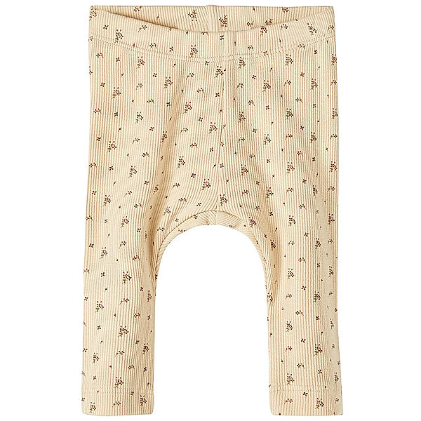 Lil' Atelier Baby-Leggings NBFGAGO in wood ash