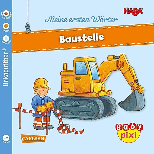 Baby Pixi (unkaputtbar) 101: HABA Meine ersten Wörter: Baustelle