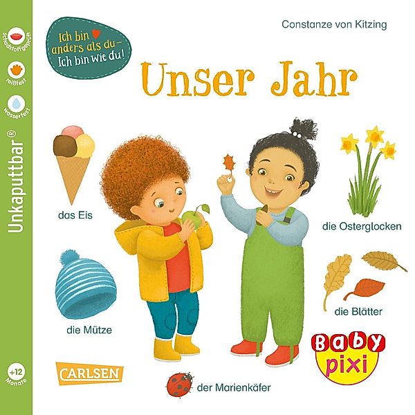 Baby Pixi (unkaputtbar) 118: VE 5 Unser Jahr (5 Exemplare), Constanze von Kitzing