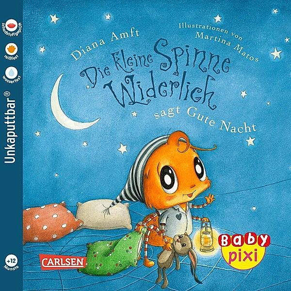 Baby Pixi (unkaputtbar) 119: Die kleine Spinne Widerlich sagt Gute Nacht, Diana Amft