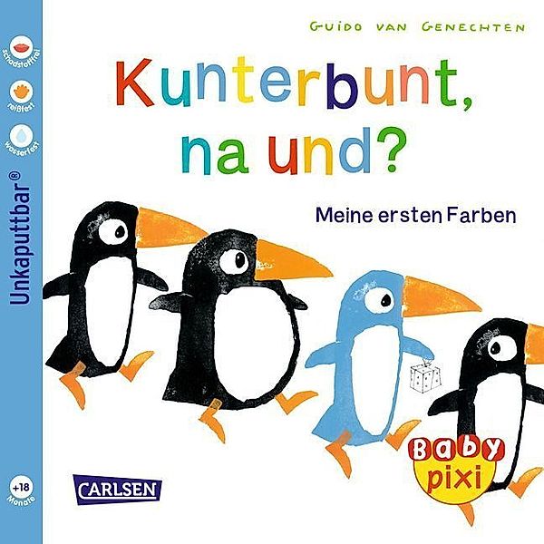 Baby Pixi (unkaputtbar) 35: Kunterbunt, na und?, Guido van Genechten