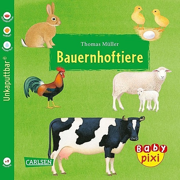 Baby Pixi (unkaputtbar) 42: Bauernhoftiere, Thomas Müller
