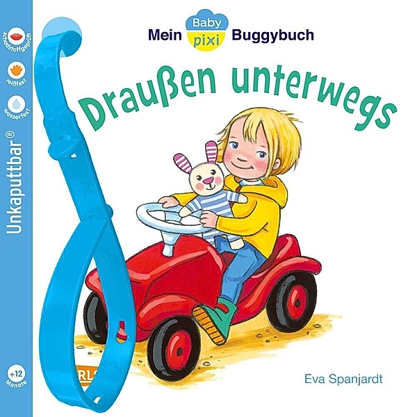 Baby Pixi (unkaputtbar) 66: Mein Baby-Pixi-Buggybuch: Draussen unterwegs, Eva Spanjardt