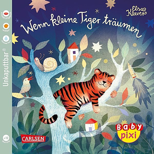 Baby Pixi (unkaputtbar) 94: VE 5 Wenn kleine Tiger träumen (5 Exemplare), Elsa Klever
