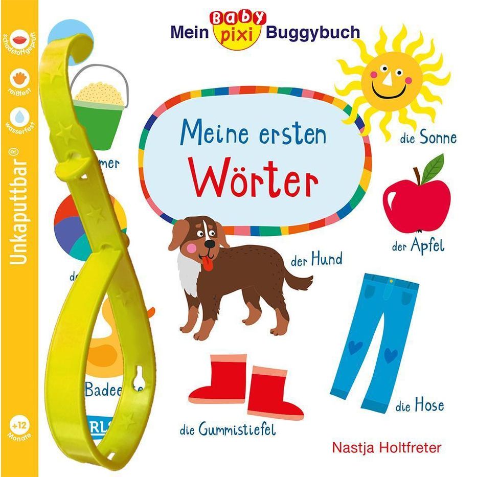 Baby Pixi unkaputtbar 98: Mein Baby-Pixi-Buggybuch: Meine ersten Wörter  Buch jetzt online bei Weltbild.at bestellen