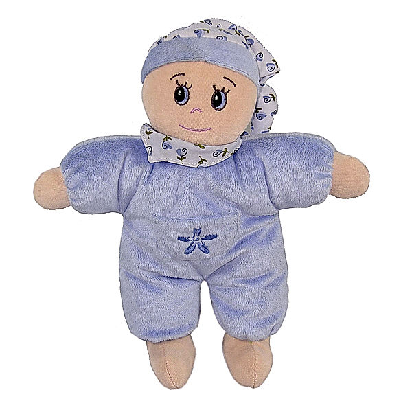 Baby-Schmusepuppe, 31 cm (Farbe: hellblau)