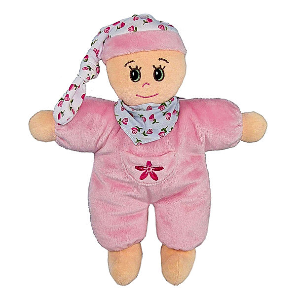 Baby-Schmusepuppe, 31 cm, (Farbe: rosa)