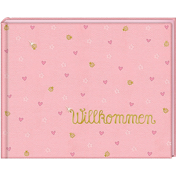 COPPENRATH VERLAG Babyalbum BabyGlück – Willkommen in rosa