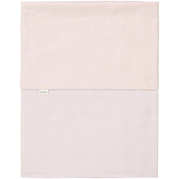 Koeka Babydecke NAPA (75x100) in blush