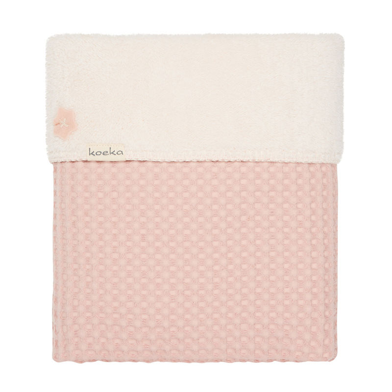 Babydecke OSLO (75x100) in shadow pink/light shadow pink