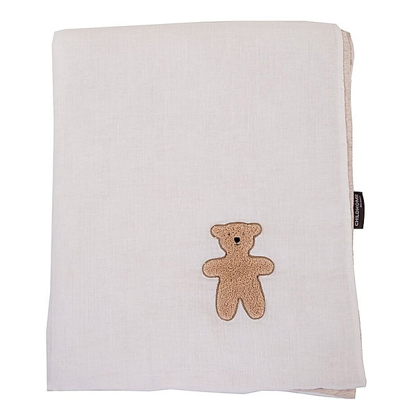 Childhome Babydecke TEDDY (80x100) in beige