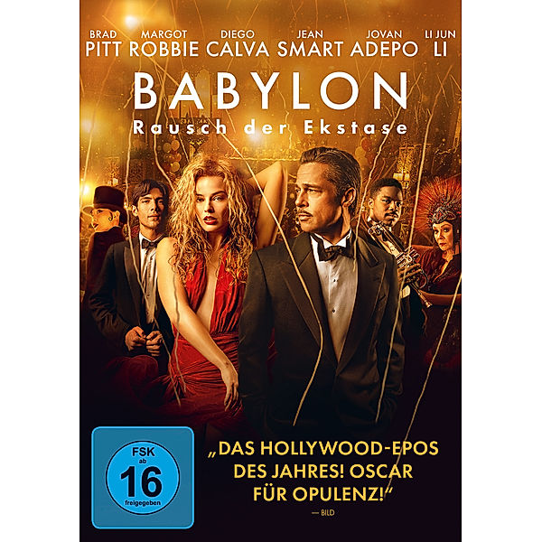 Babylon - Rausch der Ekstase, Margot Robbie Tobey Maguire Brad Pitt