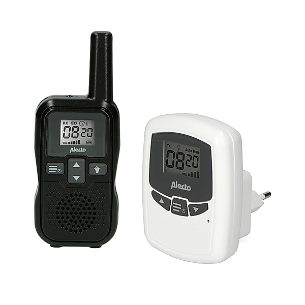 Alecto Babyphone bis 3.000m DBX80BK (Farbe: schwarz)