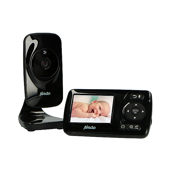 Alecto Babyphone mit Kamera, 2.4-Farbd. DVM71BK (Artikel: schwarz)