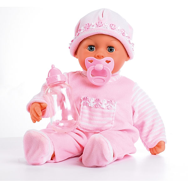 Babypuppe mit Schlafaugen Meine ersten Worte mit 24 Funktionen (rosa)