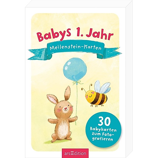 Babys 1. Jahr: Meilenstein-Karten.