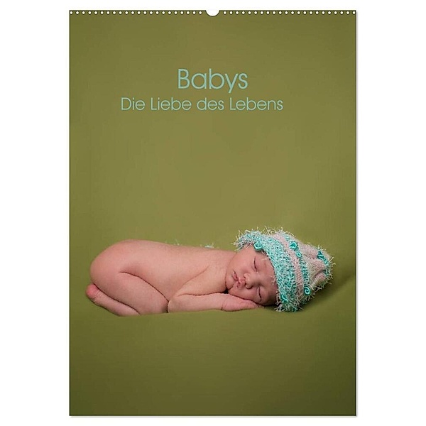 Babys - Die Liebe des Lebens (Wandkalender 2024 DIN A2 hoch), CALVENDO Monatskalender, Sascha Drömer Photography