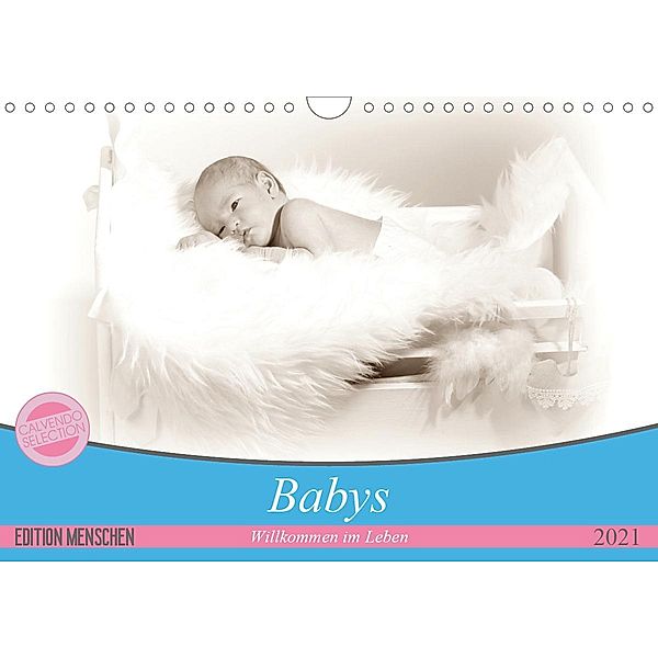 Babys - Willkommen im Leben (Wandkalender 2021 DIN A4 quer), Schnellewelten