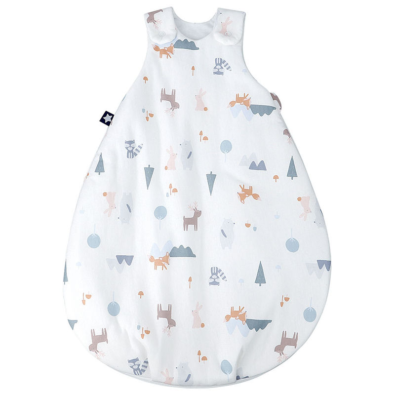 Babyschlafsack KOON – LITTLE FOX in weiß