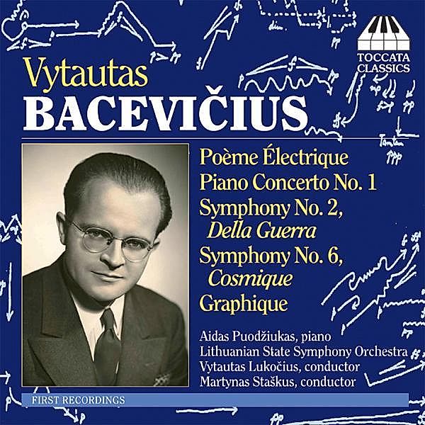 Bacevicius Orchestral Works, Lukocius, Staskus, Lithuanian State Symph.Orchestra