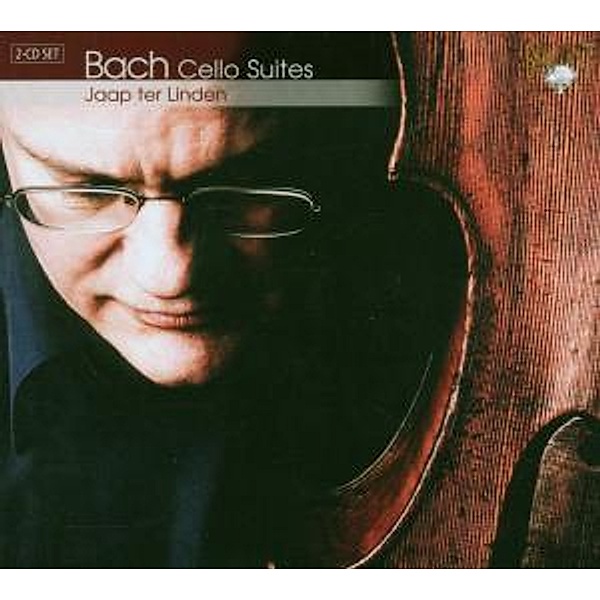 Bach Cello Suites, 2 CDs, Jaap Ter Linden