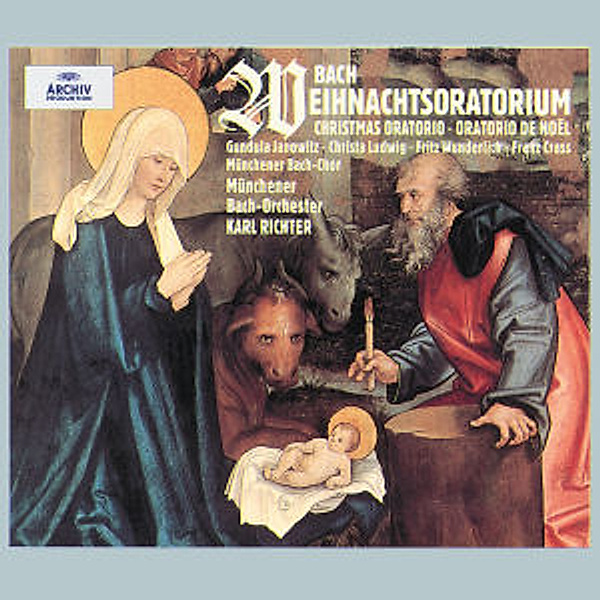 Bach: Christmas Oratorio, Janowitz, Ludwig, Wunderlich, Richter, Mbo