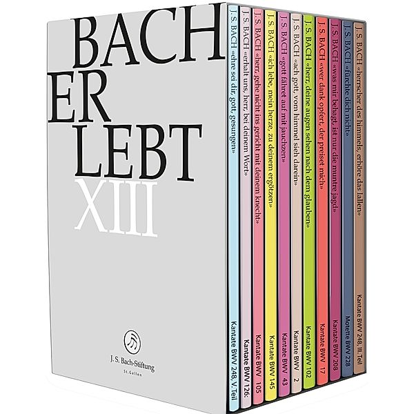 Bach Erlebt Xiii, J.S.Bach-Stiftung, Rudolf Lutz