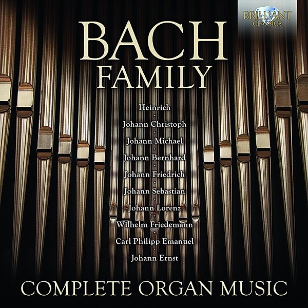 Bach Family:Complete Organ Music, Molardi, Turri, Scandali