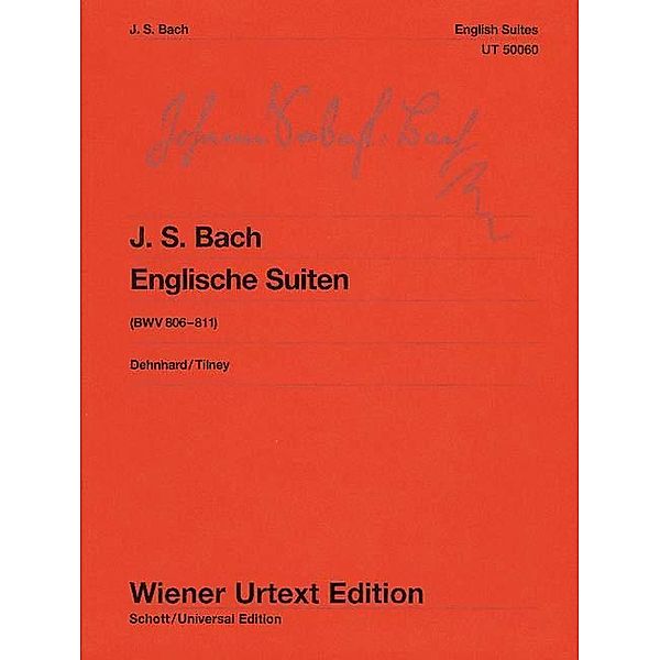 Bach, J: Englische Suiten