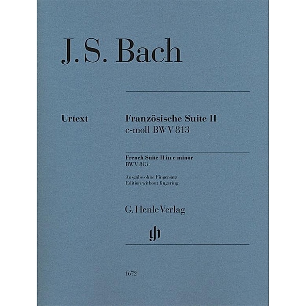 Bach, J: French Suite II c minor BWV 813