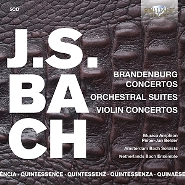 Bach,J.S.:Brandenburg Concertos (Qu), Musica Amphion, Pieter-Jan Belder