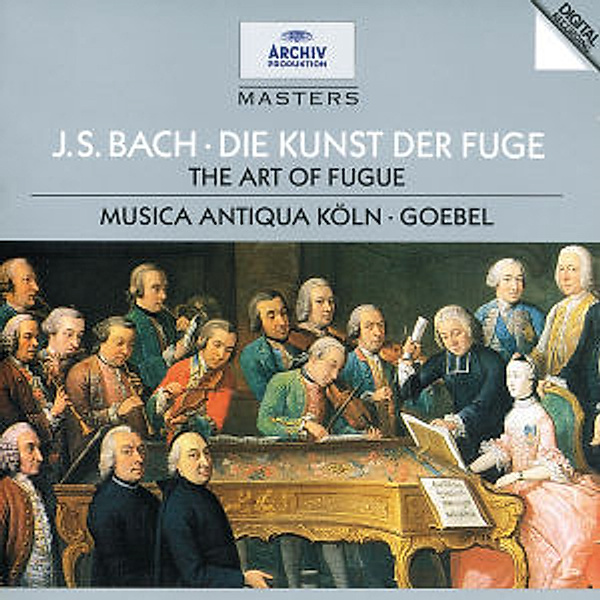 Bach, J.S.: Die Kunst der Fuge BWV 1080, Reinhard Goebel, Mak