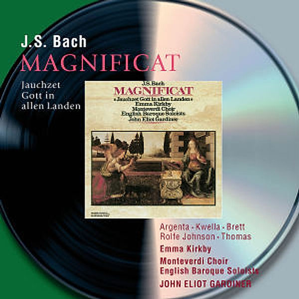 Bach, J.S.: Magnificat, Jauchzet Gott in allen Landen, Cantata BWV51, Emma Kirkby, John Eliot Gardiner, Ebs