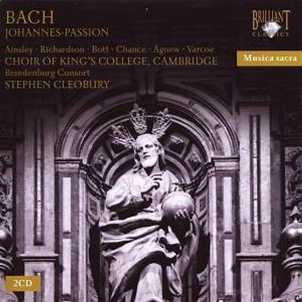 Bach Johannes-Passion, 2 CDs, Michael George, Kirkby Emma