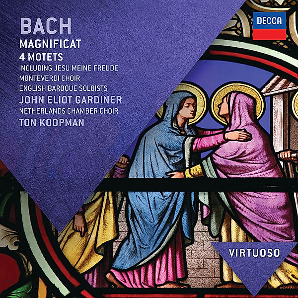 Bach: Magnificat, 4 Motets, Monteverdi CH, Gardiner, Netherlands CMBR CH, Koopman