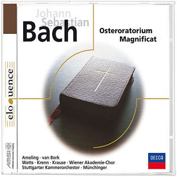 Bach: Osteroratorium + Magnificat, Ameling, Van Bork, Watts, Münchinger, Stuttgarter Ko